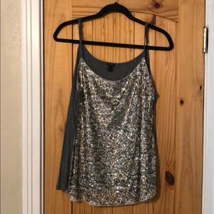 Jcrew Sequin Tank Top